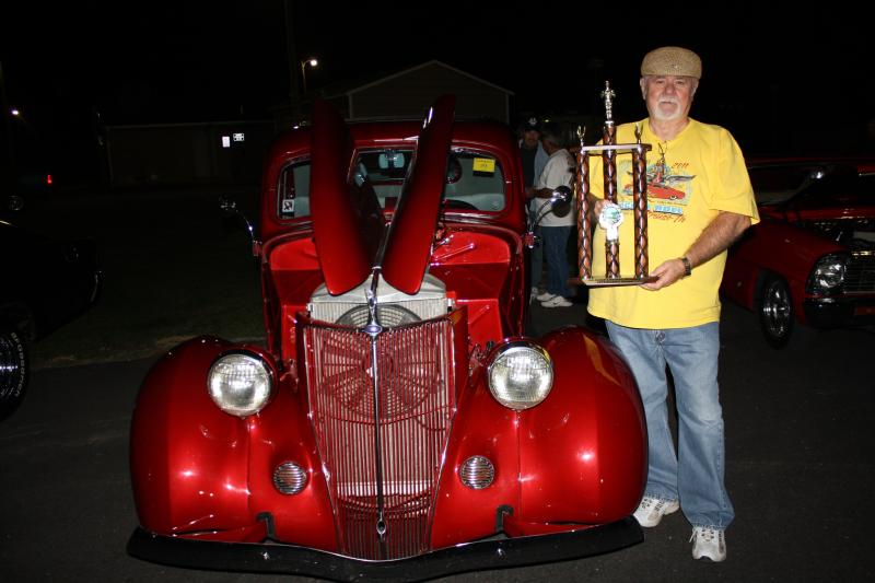 People's Choice Award, Car #9, 1936 Ford Coupe owned by Ron Swindle